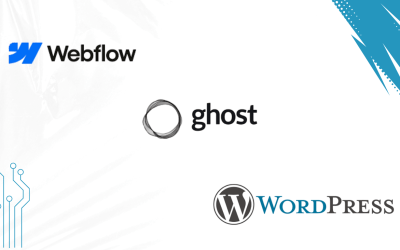 Webflow CMS vs. Ghost CMS vs. WordPress CMS