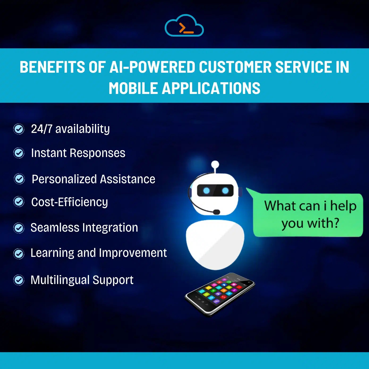 Benefits Of AI-powered customer service in mobile apps