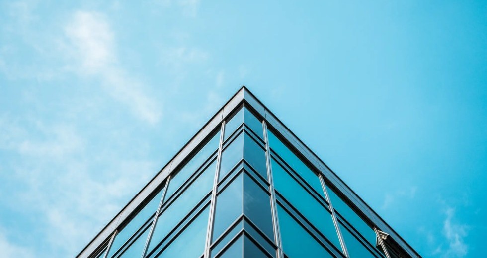 business-skyscraper-office-building-and-blue-sky